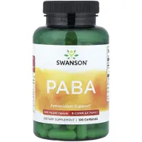 Swanson Health , PABA, 500 mg, 120 Gélules