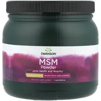Swanson Health , Poudre de MSM, Prête à Mélanger & Sans Saveur, 5 g, 1 lb (454 g)