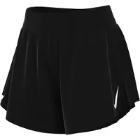 Nike Short taille mi-haute avec sous-short intégré femme AeroSwift Dri-FIT AD 8 cm