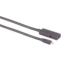 S-Conn S/CONN maximum connectivity Câble USB C-C--Rallonge active USB-C, USB 3.1, 10Gbps, 5,0m (13-49055)