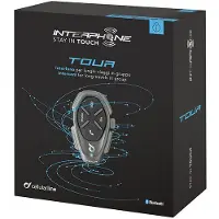 Interphone TOUR HD Intercom moto 1500 m Noir