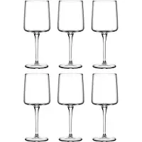 Pasabahce Lot de 6 verres vinio red iconic glass transparent cl 43.