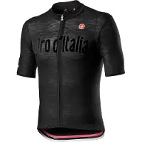 Castelli Giro Italia Heritage Maglia Nera Short Sleeve Jersey Noir L Homme