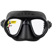 Cressi Calibro Spearfishing Mask Noir,Gris