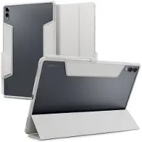 Spigen Ultra Hybrid Pro (Samsung Galaxy Tab S11 Ultra), Étui pour tablette, Noir, Transparent, Gris