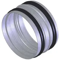 Helios Mamelon de tuyau en aluminium Ø160mm L70mm
