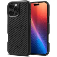 Spigen Core Armor iPhone 16 Pro czarny/matte black ACS08157 (Apple iPhone 16 Pro), Coque pour téléphone portable, Noir
