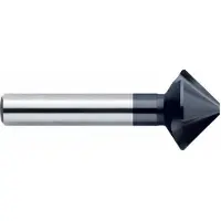 Exact Fraise conique à lamer 16.5 mm HSS TiAIN 50246 queue cylindrique 1 pc (50246) (16.5 millimètres)