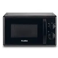 Flama Four à micro-ondes - 1834FL - Comptoir 20L 700W - Rotatif - Noir