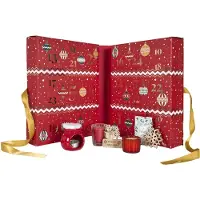 Spies Online Calendrier de l'Avent de Noël - 34 x 25 x 14 cm - Calendrier des fêtes - Calendrier de l'Avent - Cadeau de Noël - Noël - Cadeau - Rouge