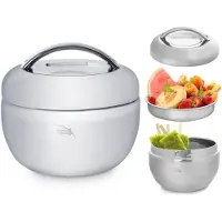 Orion Thermos à déjeuner en acier inoxydable APPLE 800 ml