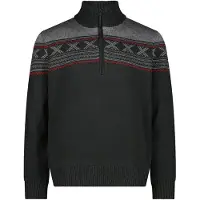 CMP 7h87510 Half Zip Sweater Noir S Homme