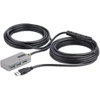 StarTech.com .com U01043-USB-EXTENDER Hub d'interface USB 3.2 Gen 1 (3.1 Gen 1) Type-A 5000 Mbit/s noir, argenté