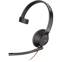 Poly Micro-casque - PLANTRONICS - Blackwire 5210 - Stéréo - Filaire - Résistant à la transpiration