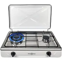 Vitrokitchen 252bb Gas Camping Kitchen Argenté