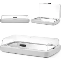 Hendi Vitrine avec insert de refroidissement UNIQ GN 1/1 - blanc