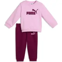 Puma Survêtement 'Ess' rose / rose foncé