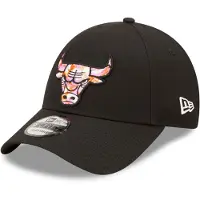 New Era Casquette Chicago Bulls ajustable homme 9Forty Seasonal Infill noir
