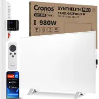 Cronos Panneau chauffant infrarouge Synthelith PRO CRP-980TWP Blanc