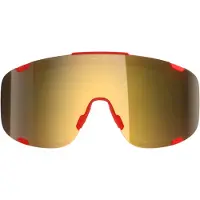 POC Devour Widefit Sunglasses Rouge Clarity Road/Partly Sunny Gold/CAT2
