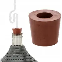 Gardenline BOUCHON EN CAOUTCHOUC AVEC TROU N 2 SOCH65