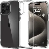 Spigen Coque Ultra Hybrid pour Apple iPhone 15 Pro Max - Transparent