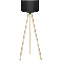 Lux.pro Lampadaire 'Newport' 1 x E27 noir