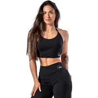 Nebbia Deni X Crop Tank 309 Sports Bra Noir M Femme