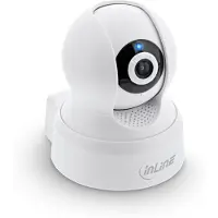 InLine SmartHome caméra intérieure - Caméra de sécurité IP - Intérieur - filaire & sans fil - 45 m - Interne - tourelle (40156)
