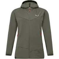 Salewa Puez Altavia Polarlite Hoodie Fleece Vert L Femme