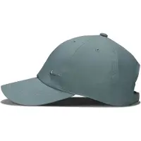 Nike Casquette avec Swoosh métallique sans structure Dri-FIT Club pour enfant - Gris | Taille TAILLE UNIQUE