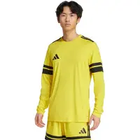 Adidas Squadra 25 Long Sleeve T-shirt Jaune S / Regular Homme