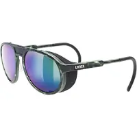 Uvex Unisexe, Lunettes de sport, mtn classic CV (green matt-tortoise*, Vert), Vert