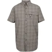 Regatta Travel Pack Away Short Sleeve Shirt Gris 4XL Homme