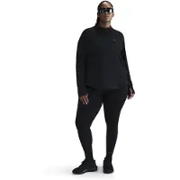 Nike Maillot manches longues à demi-zip femme dri-fit