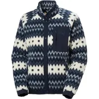 Helly Hansen Imperial Printed Pile Snap Full Zip Fleece Bleu M Femme