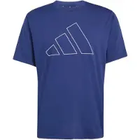 Adidas Workout Essentials Feelready Logo Short Sleeve T-shirt Bleu L / Regular Homme