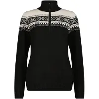 CMP 7h76506 Half Zip Sweater Noir 2XS Femme