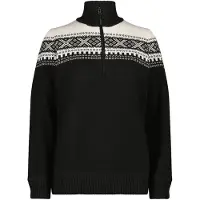 CMP 7h86506 Half Zip Sweater Noir 2XS Femme