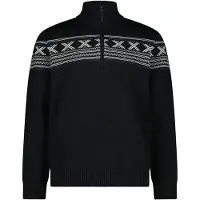 CMP Pull en tricot à col zippé