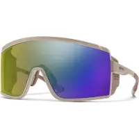 Smith - Lunettes de soleil photochromiques - Pursuit Matte Summit ChromaPop Glacier Photochromic Yellow Violet Mirror - Beige