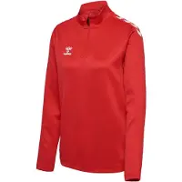 Hummel Sweat de sport rouge / rouge foncé
