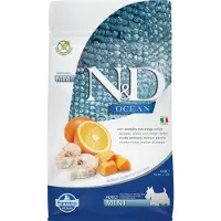 Farmina N&amp;D Ocean Adult morue, potiron et orange 800 g pour chiens adultes de petite race