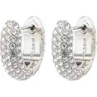 Pilgrim Boucles d'oreilles 'Lona' argent / transparent