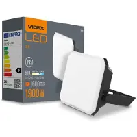 Videxio LED Spotlight VLE-F3-0205B Flood 20W/5k side voir