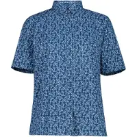CMP Chemise stretch imprimée intégrale à manches 3/4 femme