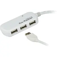 Aten Rallonge USB 2.0 avec concentrateur à 4 ports - 12 m