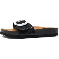 Caprice - Chaussures pour femmes - Pantoufles - Sandales d'intérieur - Noir - Décontracté