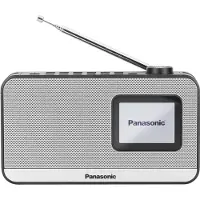 Panasonic RF-D15 Portable Numérique Noir, Argent