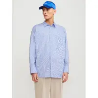 Jack & Jones Chemise 'Bill' bleu cobalt / blanc